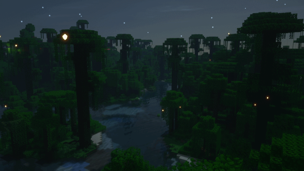 ☄️极光☄️|环境粒子显示 – 可按生物群落自定义 5.8.2-各种盘口搭建,软件开发,维护,定制