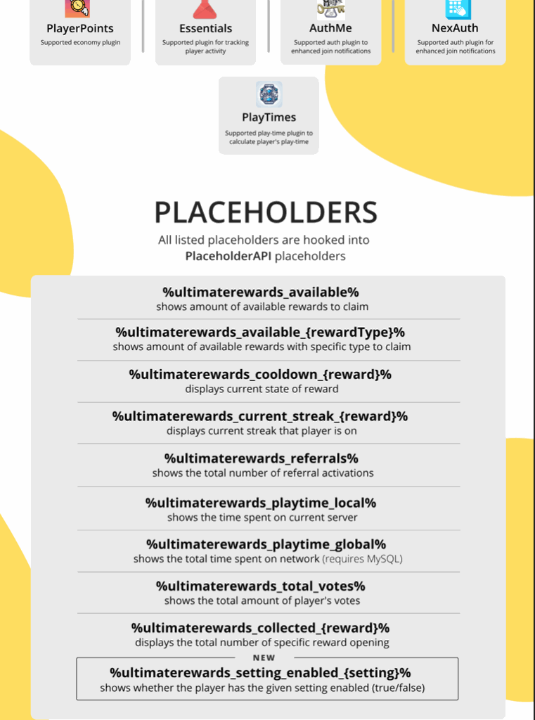 ⚡ 终极奖励 |18+ 奖励类型 [1.8 – 1.21] 2.0.0-ALPHA6插图6