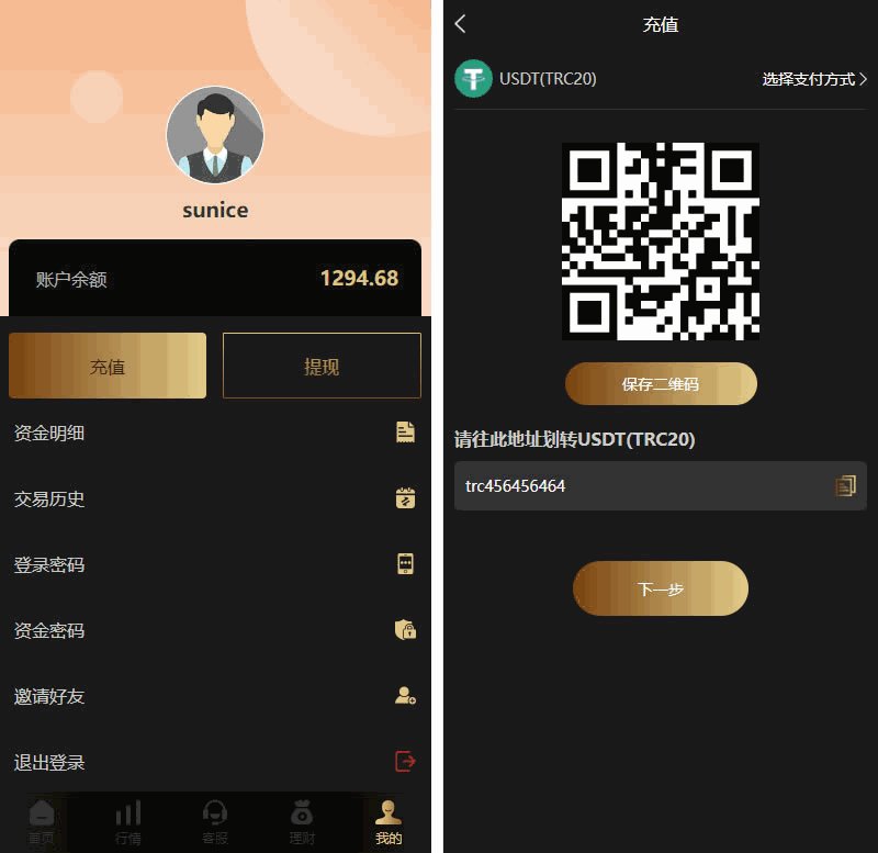 多语言微交易系统/外汇虚拟币贵金属微盘源码/新增群控单控/前端vue插图3