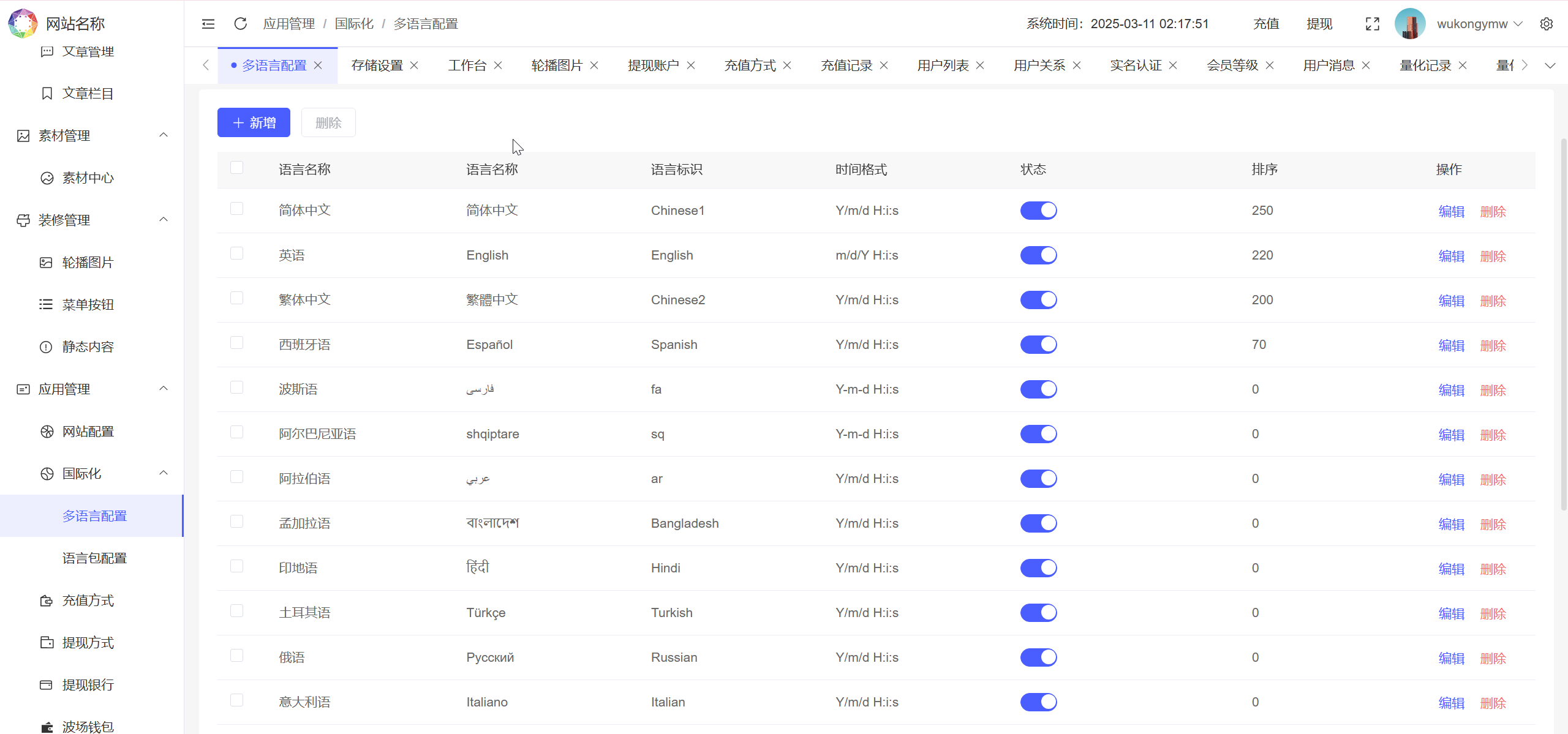 BDMarket多语言量化钱包投资理财源码/19种语言+虚拟币实时数据+3级分销+完整代理+谷歌验证器/前端uniapp纯源码+后端php+搭建教程插图15