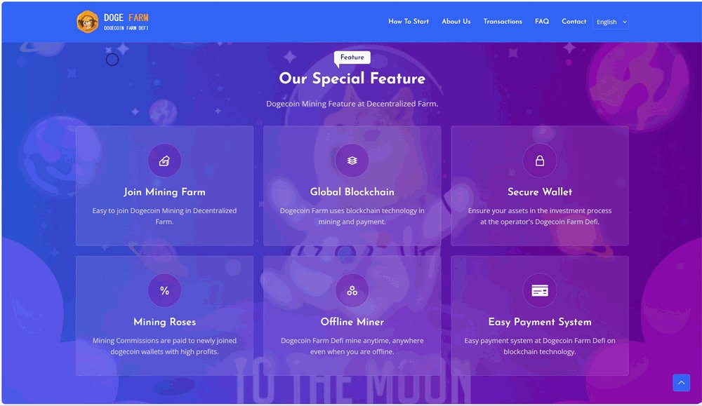 狗狗币DeFi矿场/DeFi区块链/流动性矿池/存币生息插图2