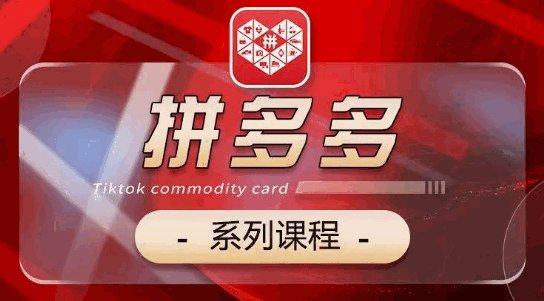 2024拼多多系列课，【基础】【运营】【活动】【推广】【玩法】5大模块-各种盘口搭建,软件开发,维护,定制