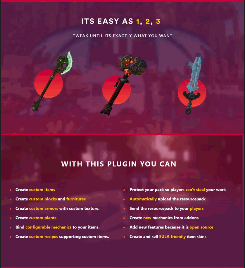 ☄️ 奥拉森 |自定义项目、方块、表情、家具、资源包和 GUI |[1.18-1.20.6] 1.177.0插图3