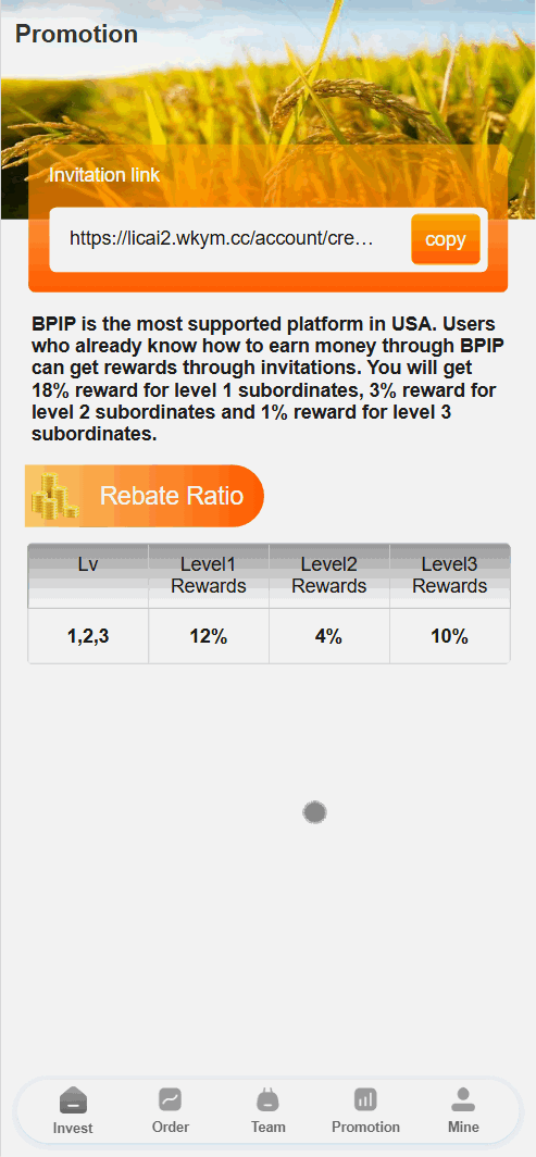 Demo Ck海外农产品投资理财源码+搭建教程插图4