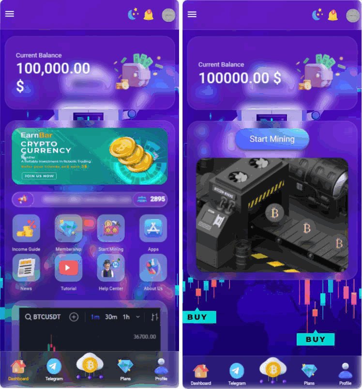 Mega Mining GPT机器人挖矿平台系统源码 海外挖矿理财投资源码-各种盘口搭建,软件开发,维护,定制