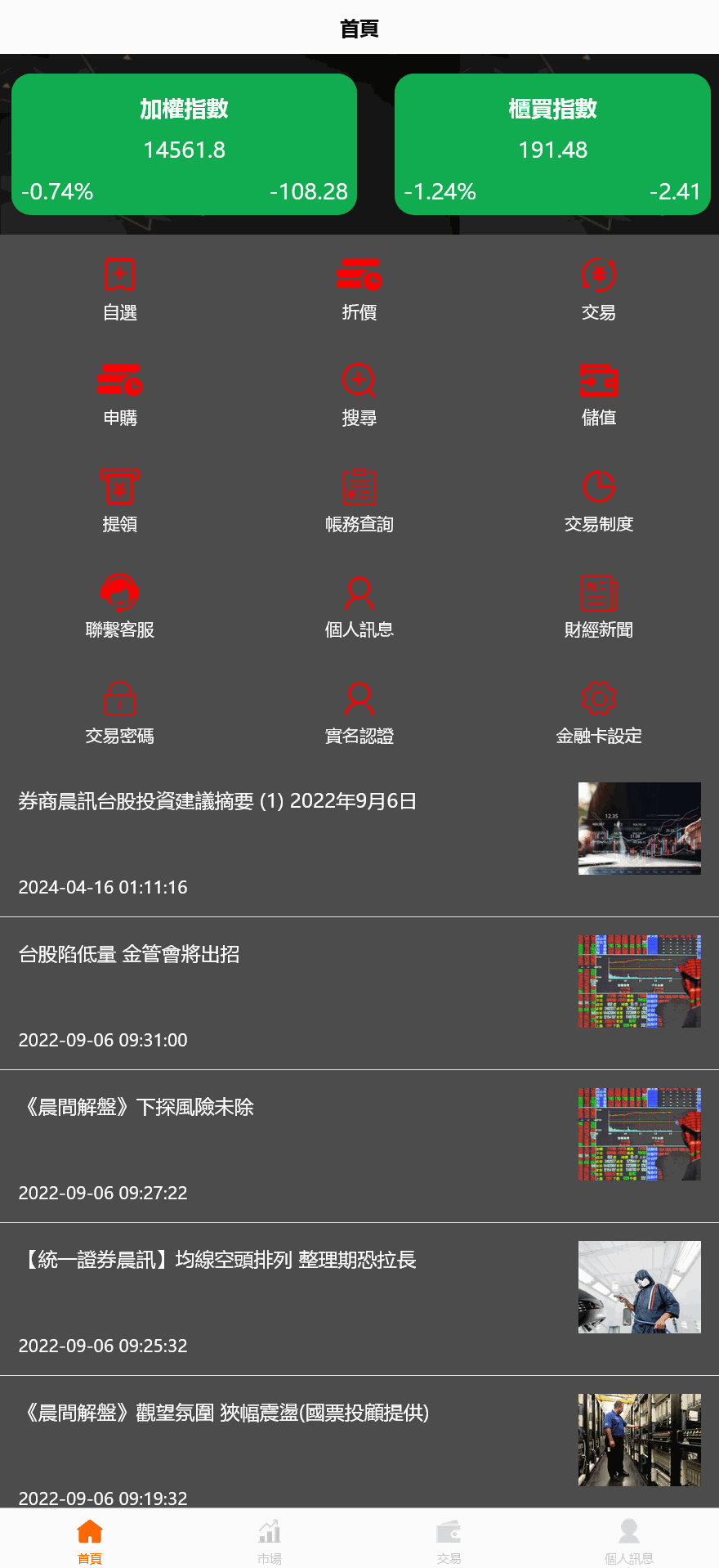 安盛股票申购配资源码另一个UI/台湾股票系统/申购折扣交易系统/前端vue编译后+后端PHP+搭建教程-各种盘口搭建,软件开发,维护,定制