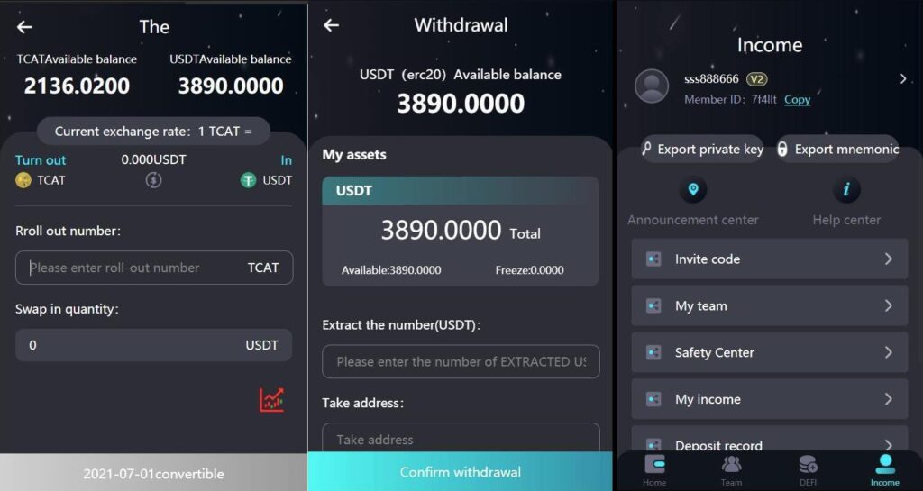 H5打包版双语言的虚拟币矿机交易系统 USDT支付 矿机系统 存币生息插图1