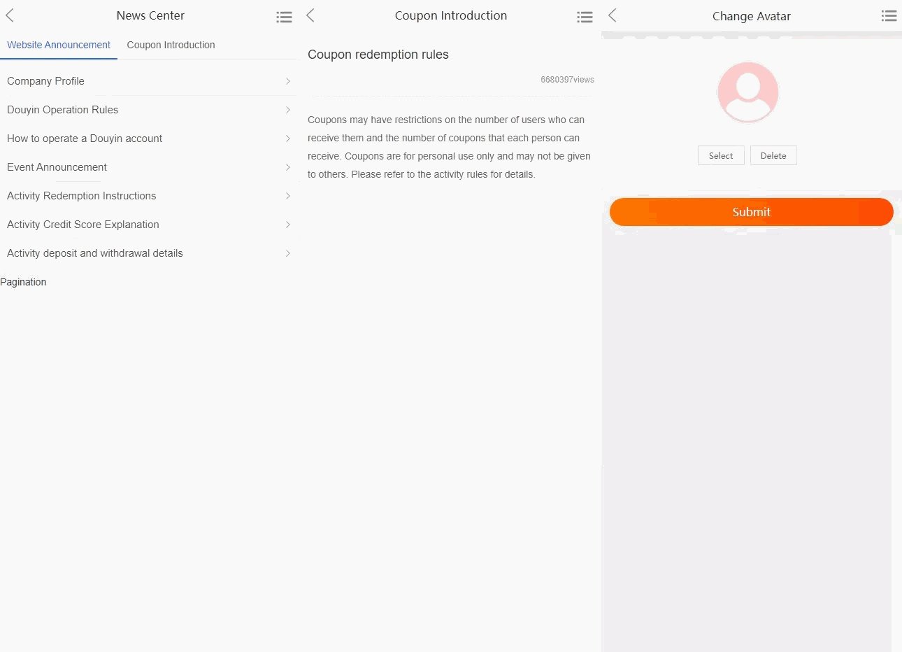 【抖音电商卷抢购回收】抖音电商投资理财+多语言回收商城插图3