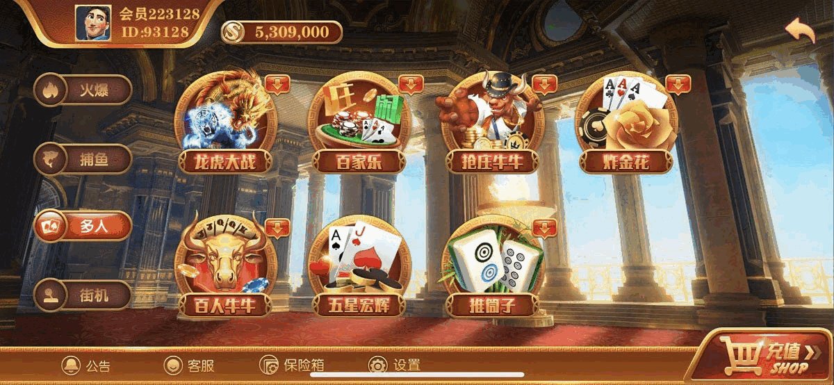 运营级无错大富豪二开系列逍遥娱乐 双端完整组件插图2