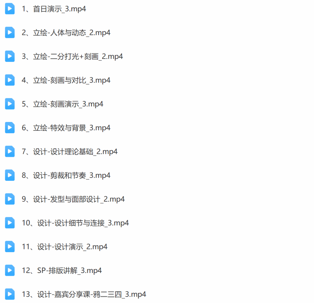 星间飞行二次元角色研修课程插图1