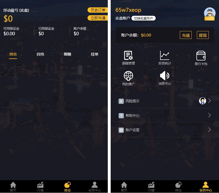 【三合一交易所】金融理财系统+修复后台+(点位+时间+双位盘)插图1