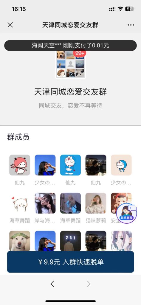 2024最新版付费进群带数据大屏系统，包含全套源码+教程，小白也能轻松搭建插图6