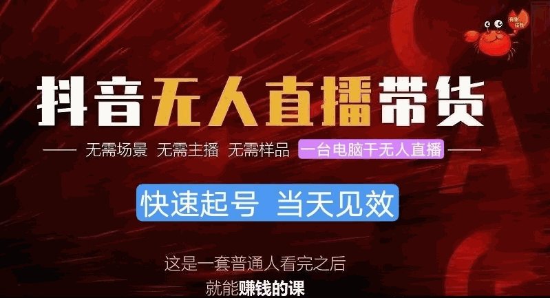 唞音无人直播带货，小白就可以轻松上手-各种盘口搭建,软件开发,维护,定制