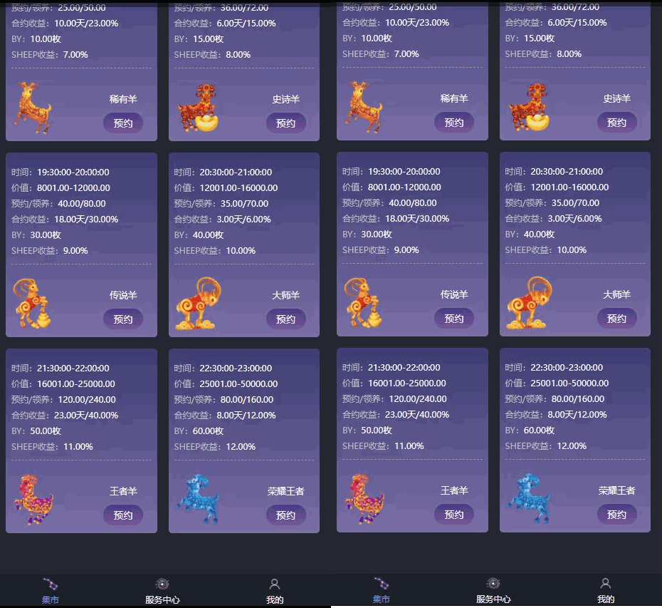 区块羊投资源码/支持预约 转让 领养 抽奖等等功能 全开源可二开！插图1