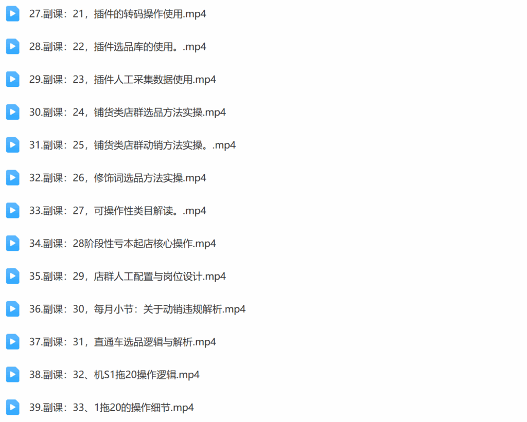 2024年全域电商矩阵109节线上课插图3