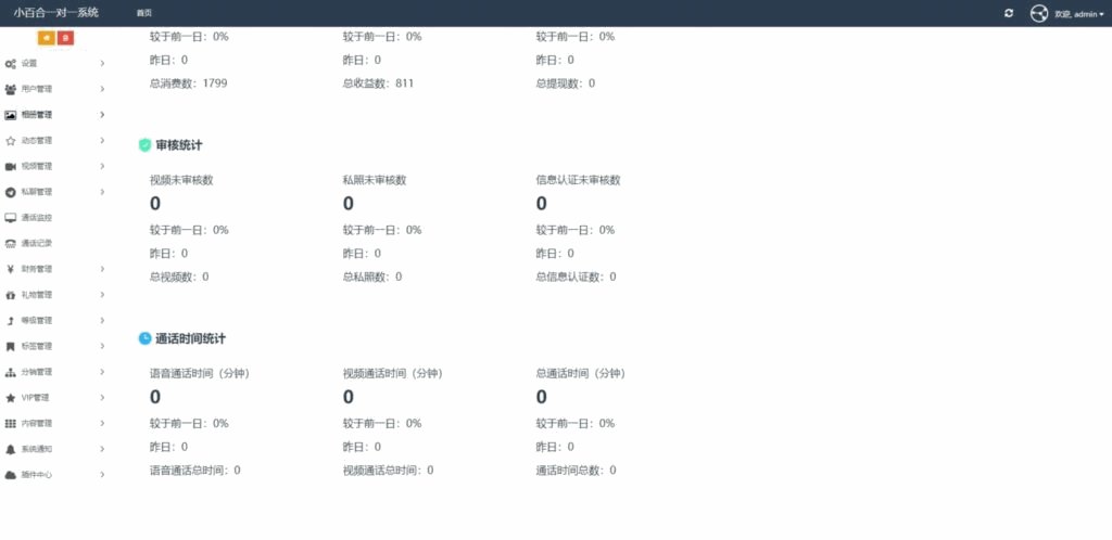 UI非常漂亮的数诚1对1直播/带收徒/带公会/运营版本插图2