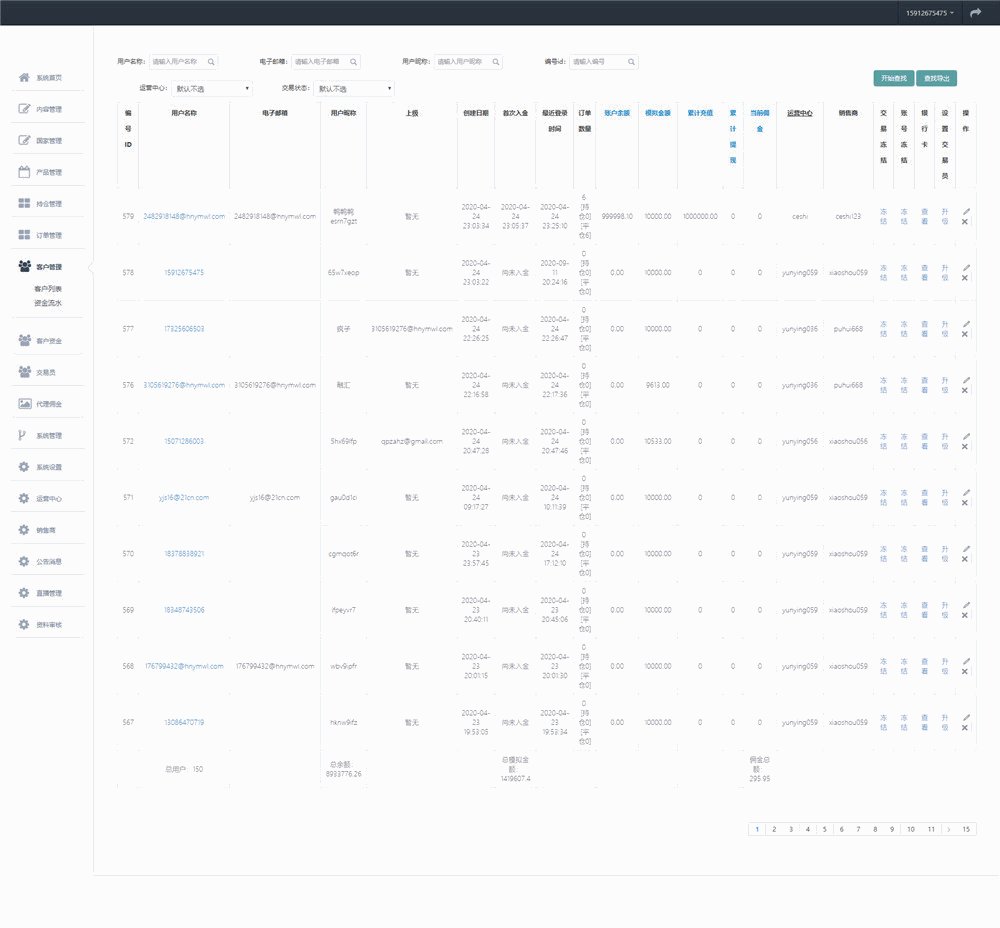 【三合一交易所】金融理财系统+修复后台+(点位+时间+双位盘)插图9