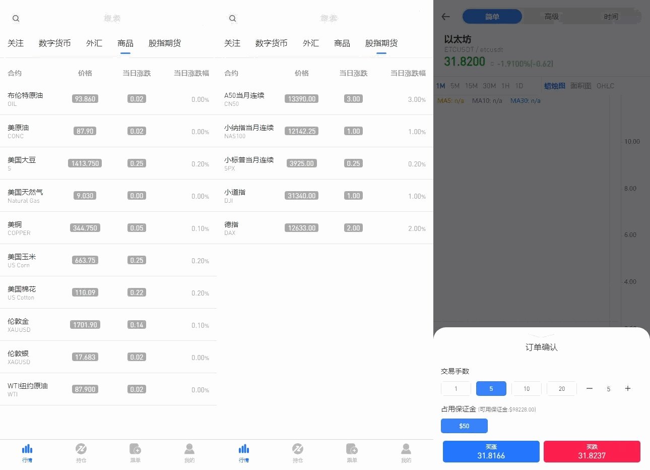 【多语言微盘】虚拟货币+外汇+国际散货+股指期货+跟单+PChtml+H5黑蓝UNIAPP两套前端+时间盘等多玩法插图1