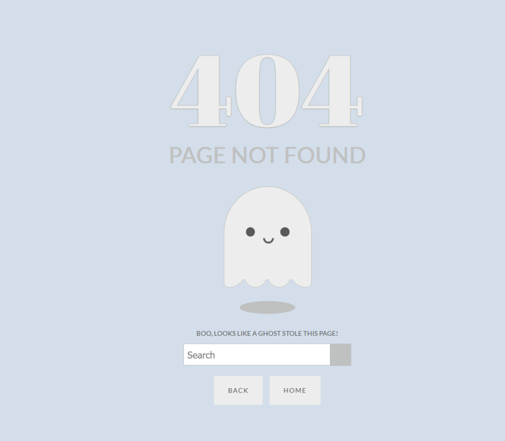 好看的幽灵404动态模板源码-各种盘口搭建,软件开发,维护,定制