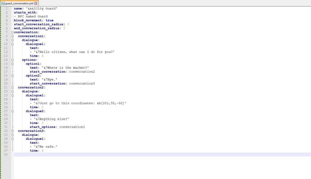 互动 |与NPC进行复杂的对话 [1.8-1.20.6] 2.5.2插图6