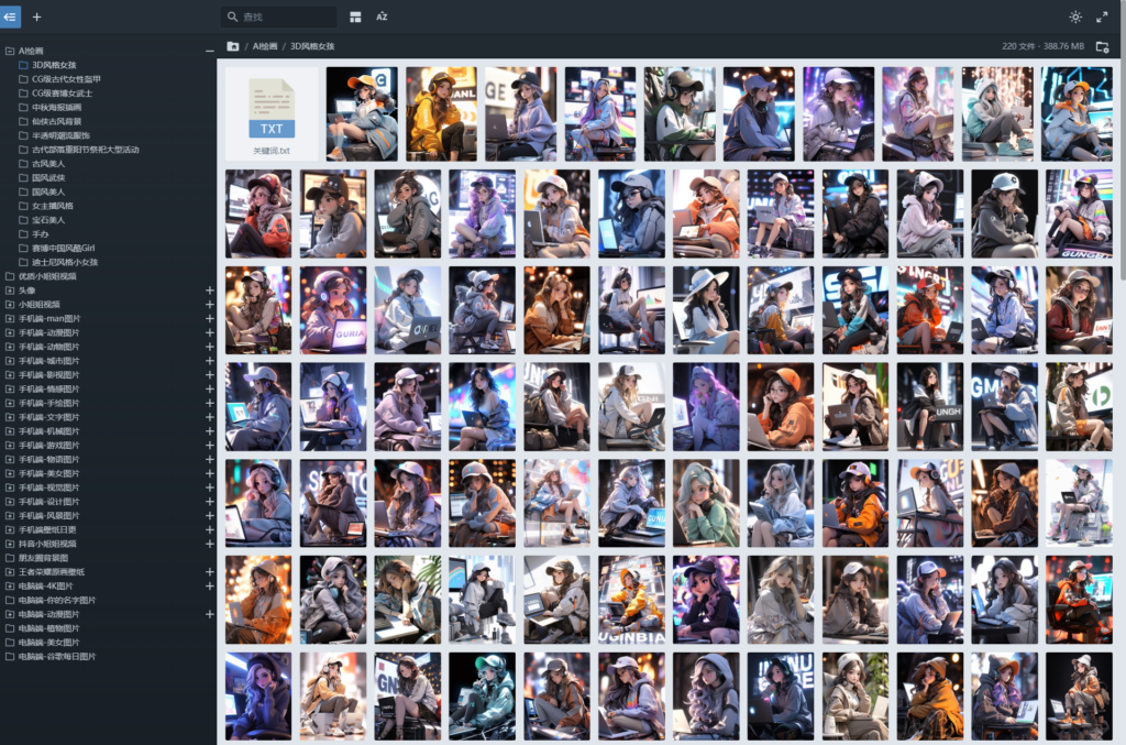 图库资源整站打包源码 附图片库(共190G)插图2