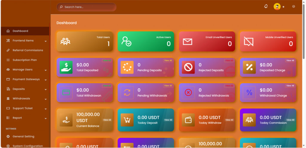 Mega Mining GPT机器人挖矿平台系统源码 海外挖矿理财投资源码插图3