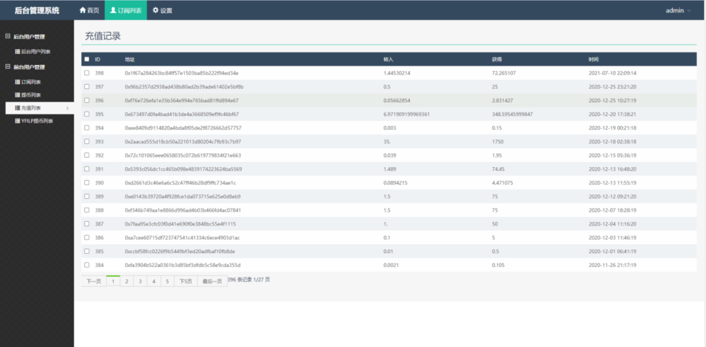空投网站源码 YFIM空投 区块数字系统空投 空投官网源码挖矿空投源码插图2