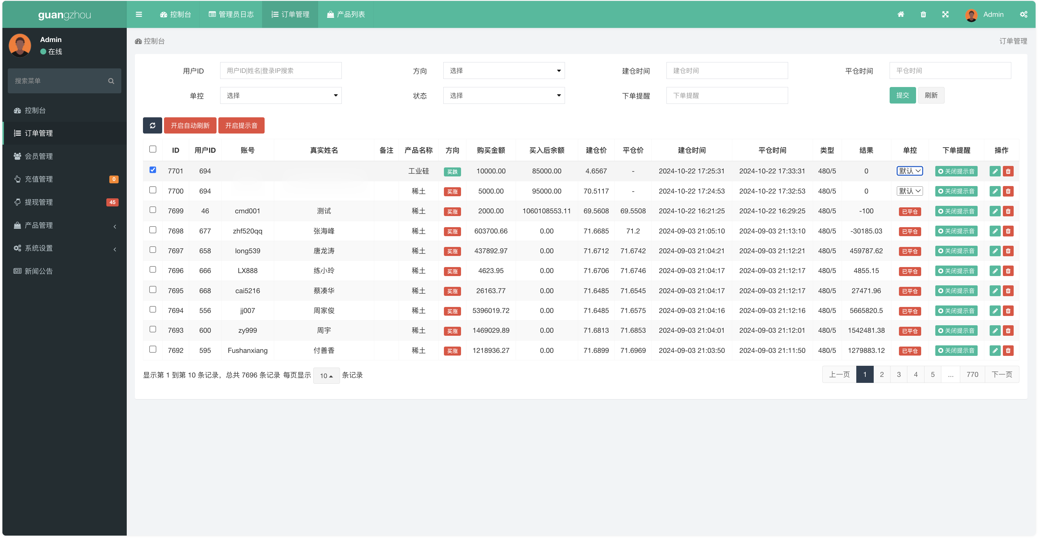 多语言广州期货微盘微交易所源码/余额宝+信誉分+单控输赢/前端uniapp纯源码+后端php+搭建教程插图9