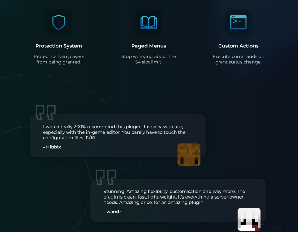 ☄️ GrantX ~ 彻底改变权限管理 （/grant， /grants） ☄️ 2.5.5插图1