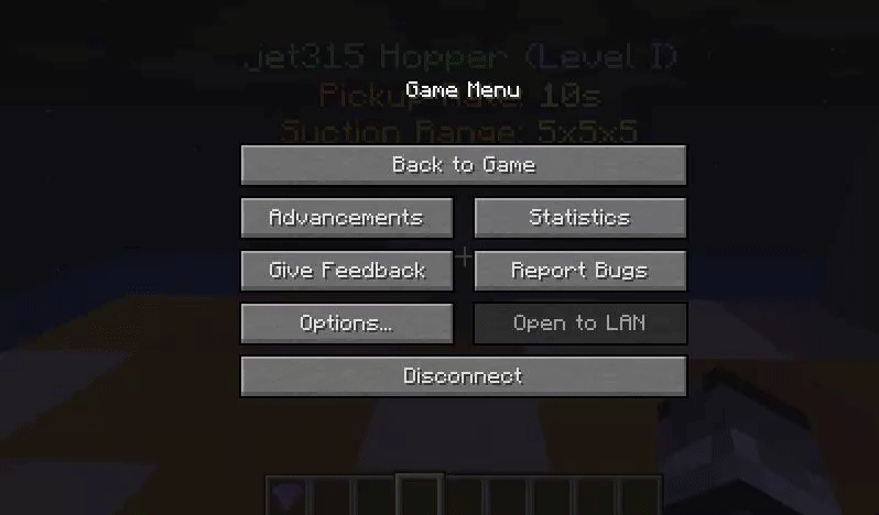 JetsHoppers |数据统计 |图形用户界面 |过滤器 |友情链接 |全息图 |1.8 – 1.20 支持 3.4.3插图7