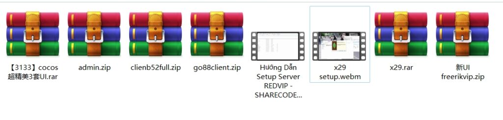 cocos超精美越南电玩游戏3套UI拉霸竞猜带控制纯源码非组件 搭建视频教程插图16