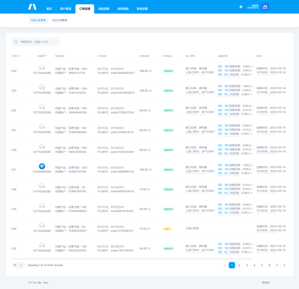 全新H5充值系统源码 自定义首页+充值页面 灵活对接上游渠道接口 全开源插图4
