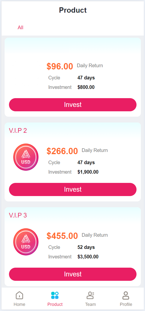 海外USD虚拟币产品共享投资理财系统+搭建教程插图4