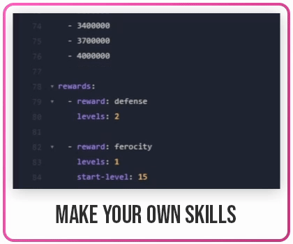 EcoSkills ⭕ 令人上瘾的 MMORPG 技能✅创建技能、统计数据、效果、法力✨即插即用 3.54.0插图3