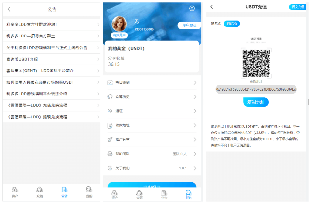 usdt众筹模式,新模式,新玩法,投资理财,众筹系统源码插图2