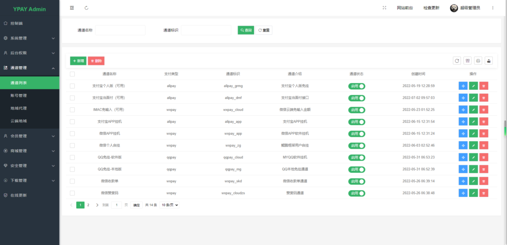 最新Ypay源支付免授权魔改版源码下载插图7