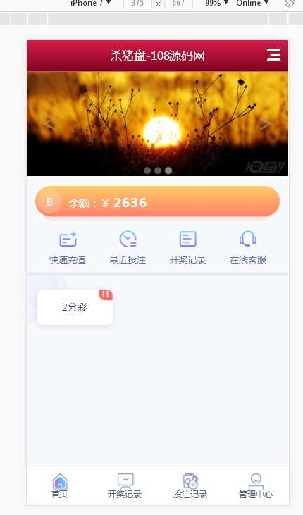 Thinkphp框架开发的杀猪盘源码完整版,杀猪盘源码下载插图2