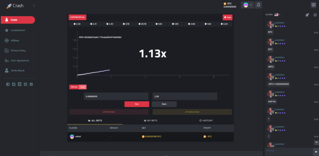 海外爆点游戏/竞猜下注游戏/带聊天室/机器人/BTC充值插图4