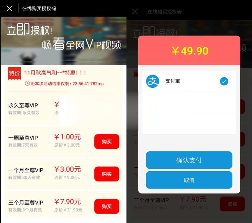 影视APP配套授权软件在线支付自动采集电影+视频安装教程（可赚钱）插图1