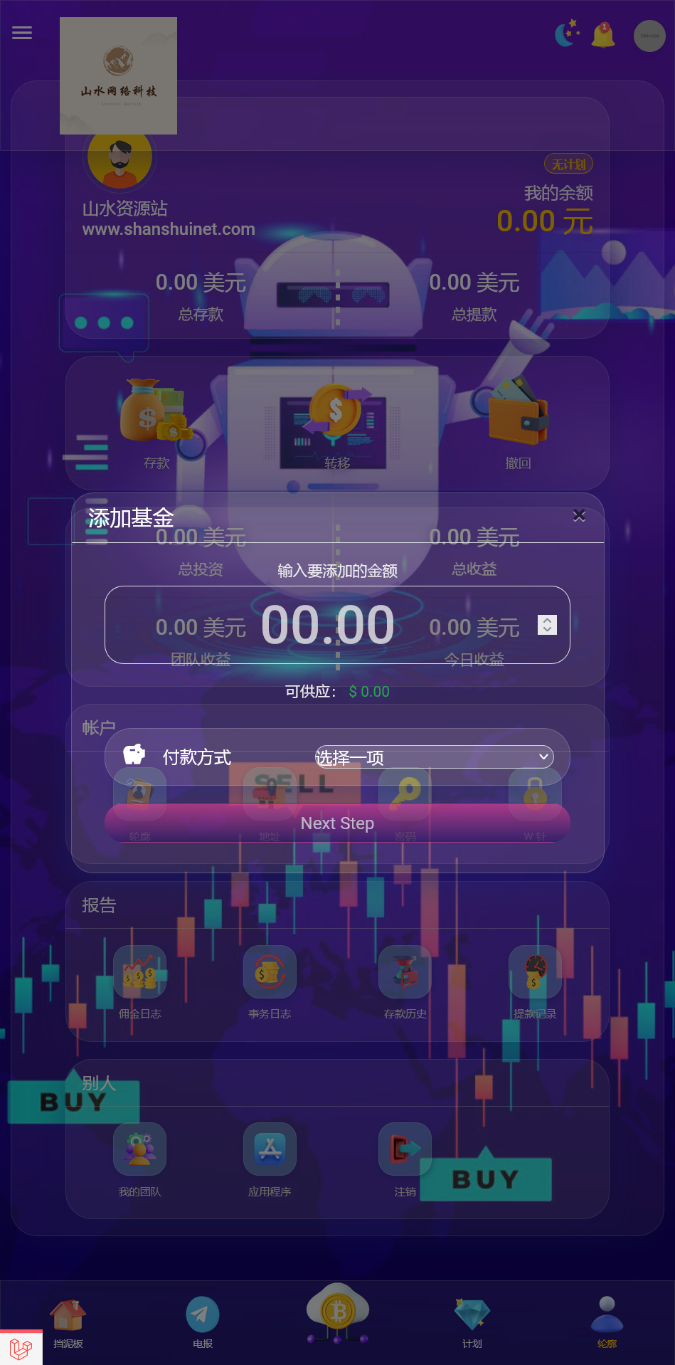 Mega Mining GPT机器人挖矿平台/海外挖矿理财投资程序源码+搭建教程插图4