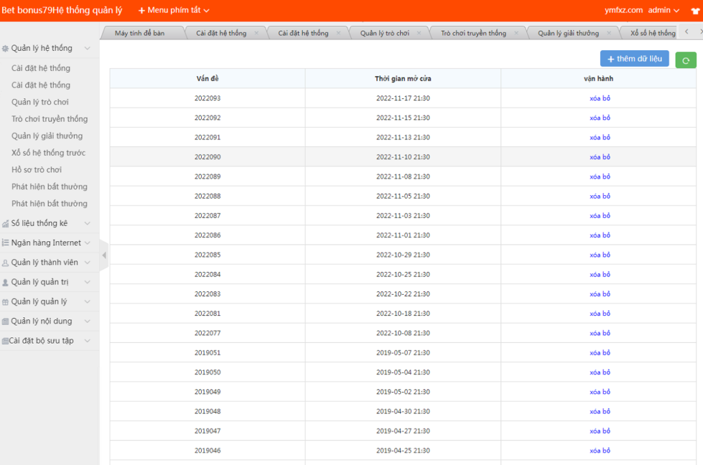 越南彩票系统源码,纯越南语言时时彩源码,越南彩票游戏插图7