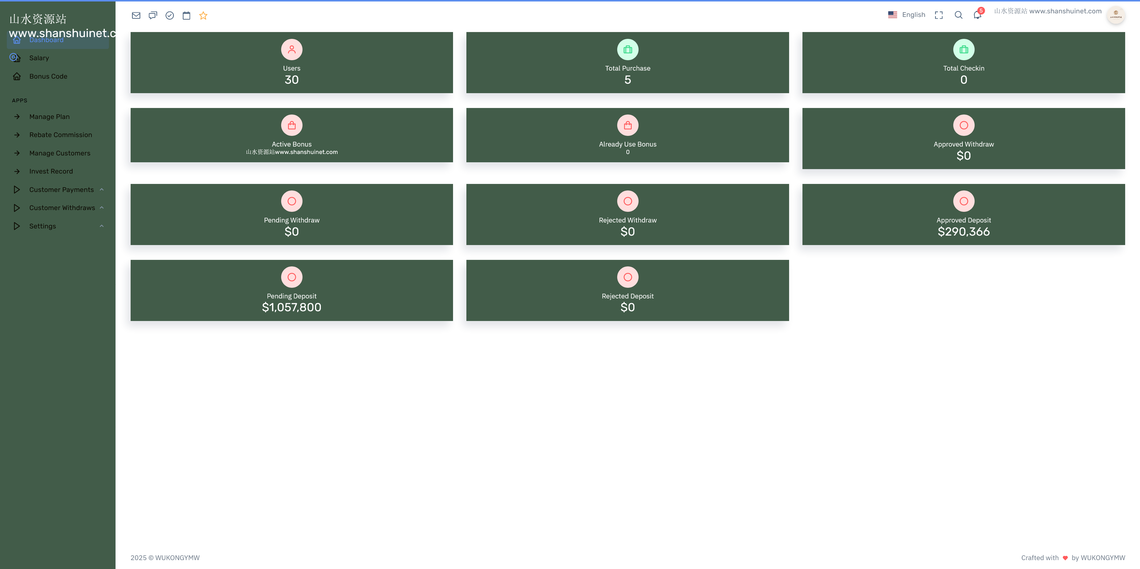 Macys Blockchain 海外投资理财源码/前端html+后端PHP+搭建教程插图6