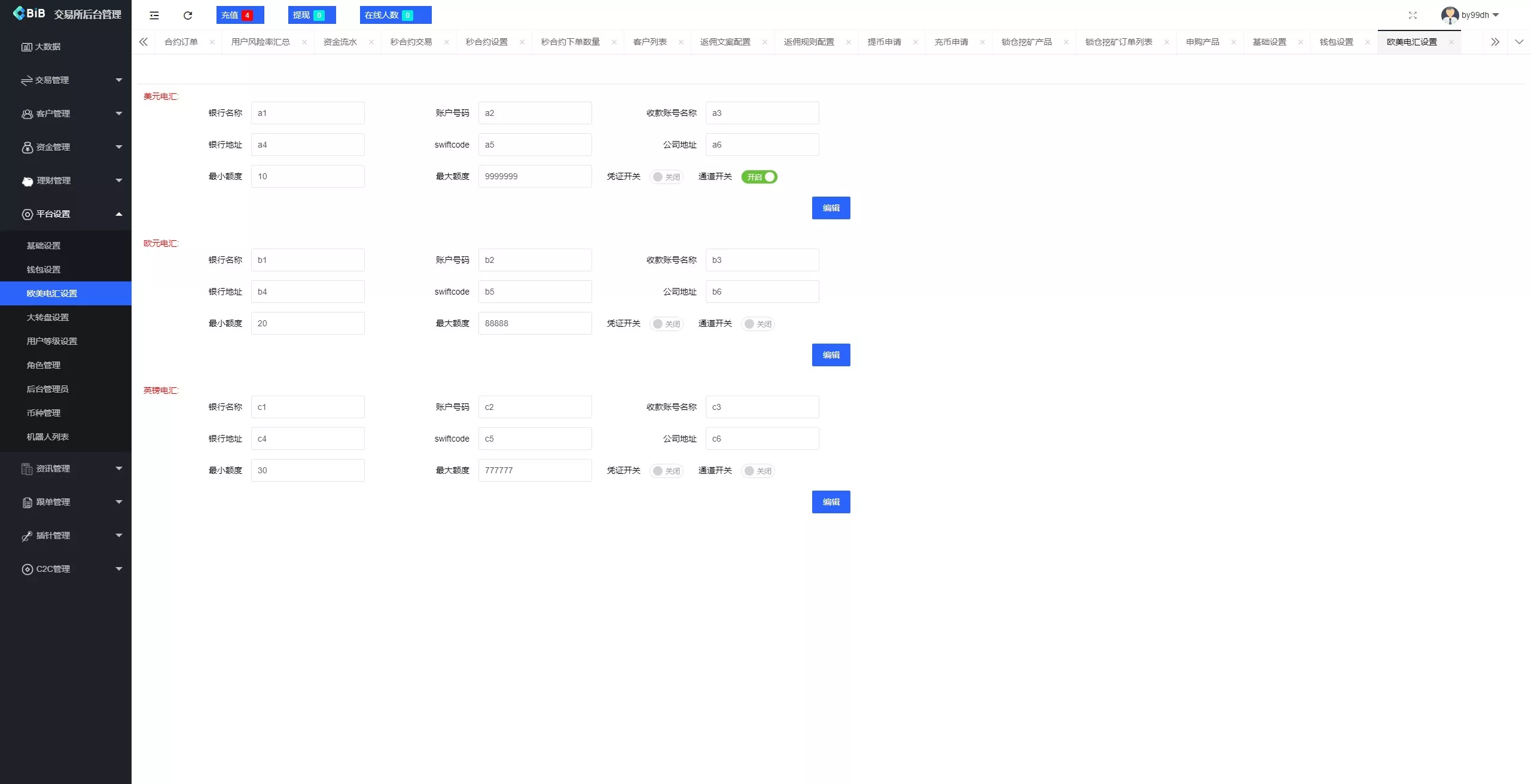 【新增dapp登陆】跟单交易所+C2C+现货+杠杆合约+期权秒合约+挖矿理财+申购+插针+交易所源码插图36