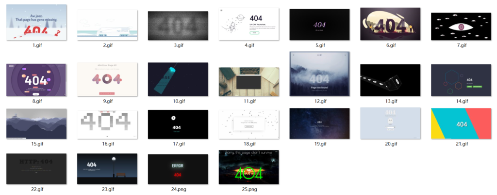 25个带有酷炫动画的创意404错误页面源码-各种盘口搭建,软件开发,维护,定制