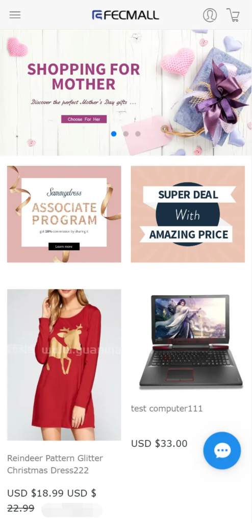 Fecmall多语言外贸商城系统源码 后台为中文-各种盘口搭建,软件开发,维护,定制