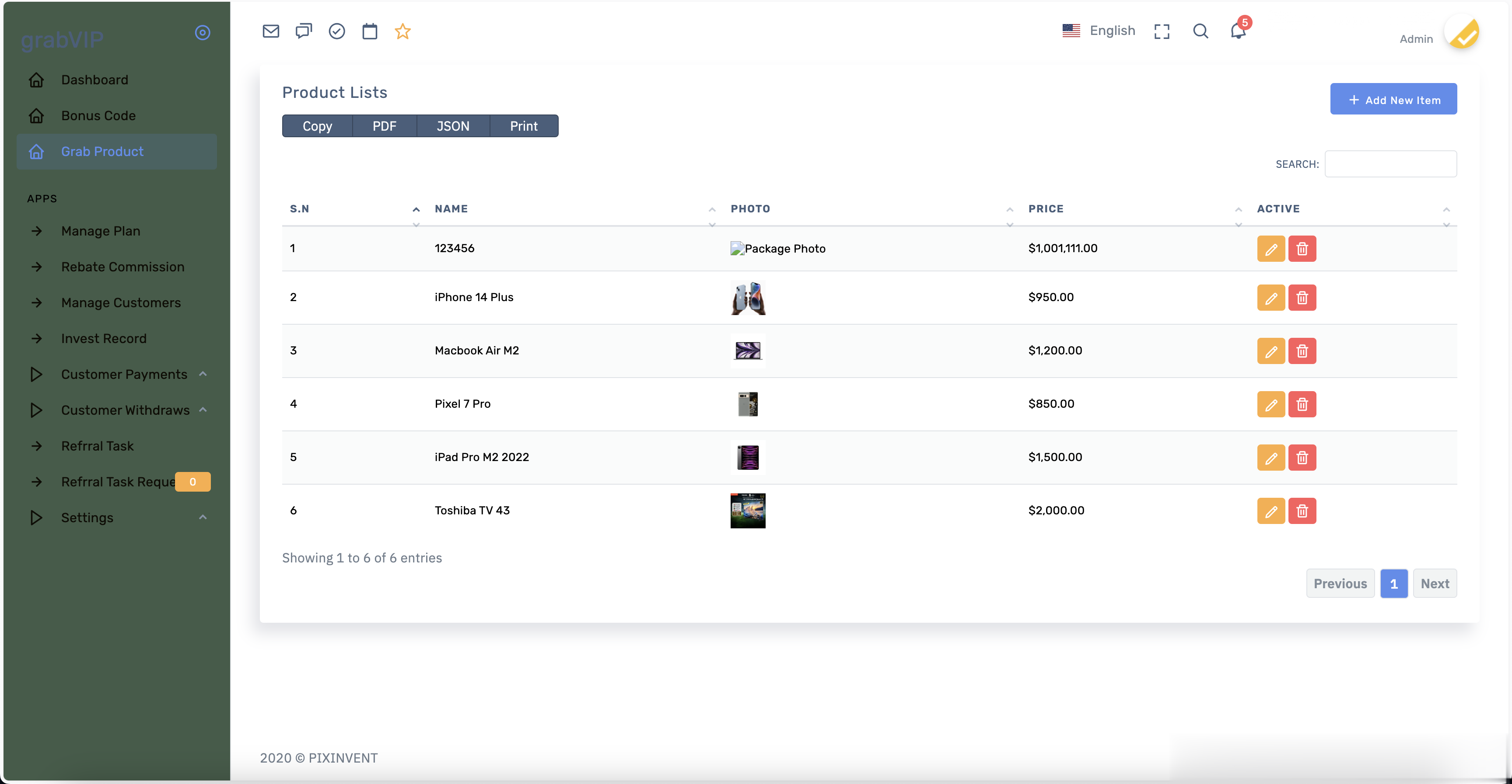 grabVIP超市刷单抢单源码/海外超市商城购物刷单投资理财源码/前端html+后端PHP+搭建教程插图10