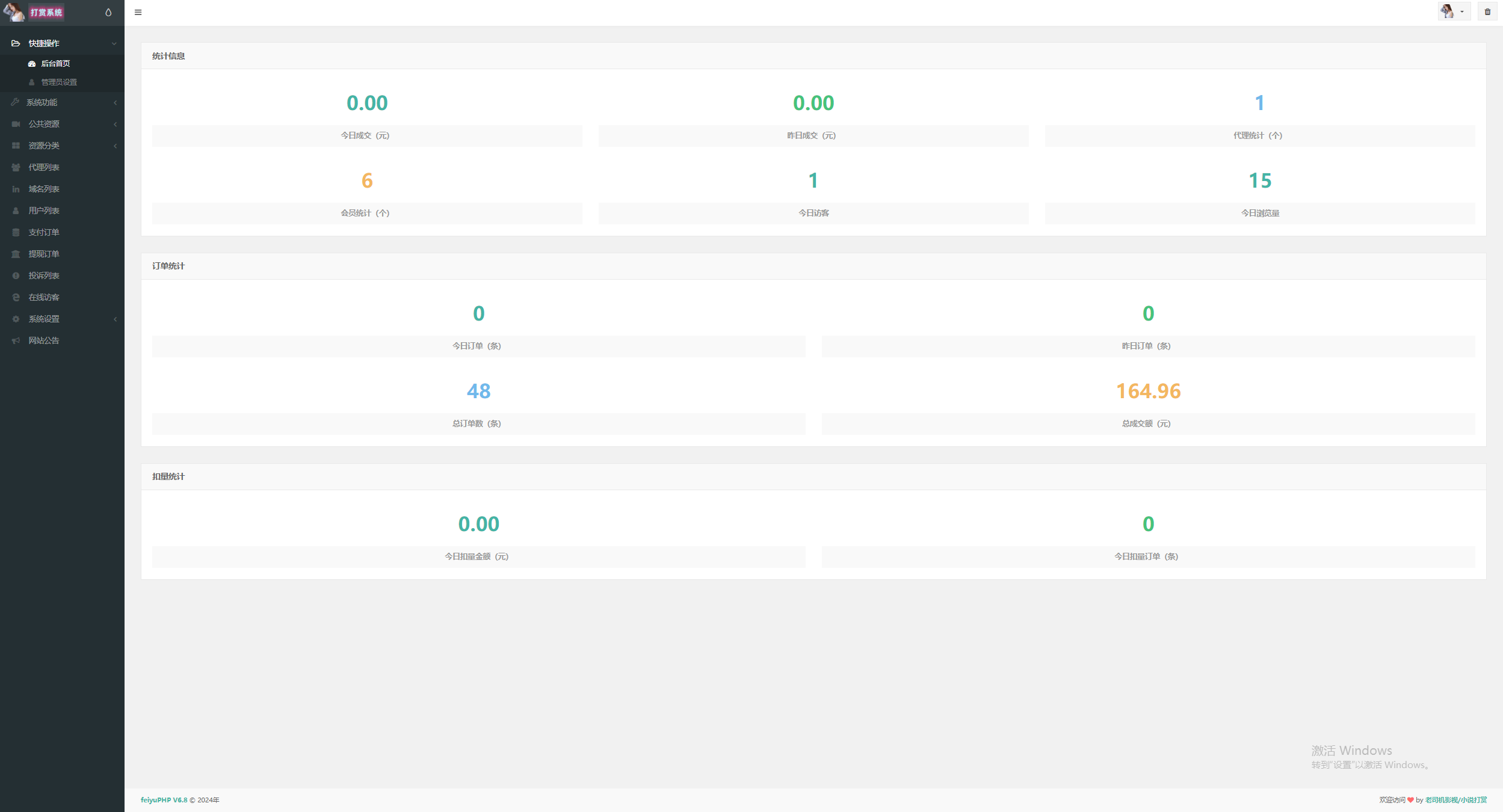 2024最新写真图片视频打赏系统全开源源码插图5