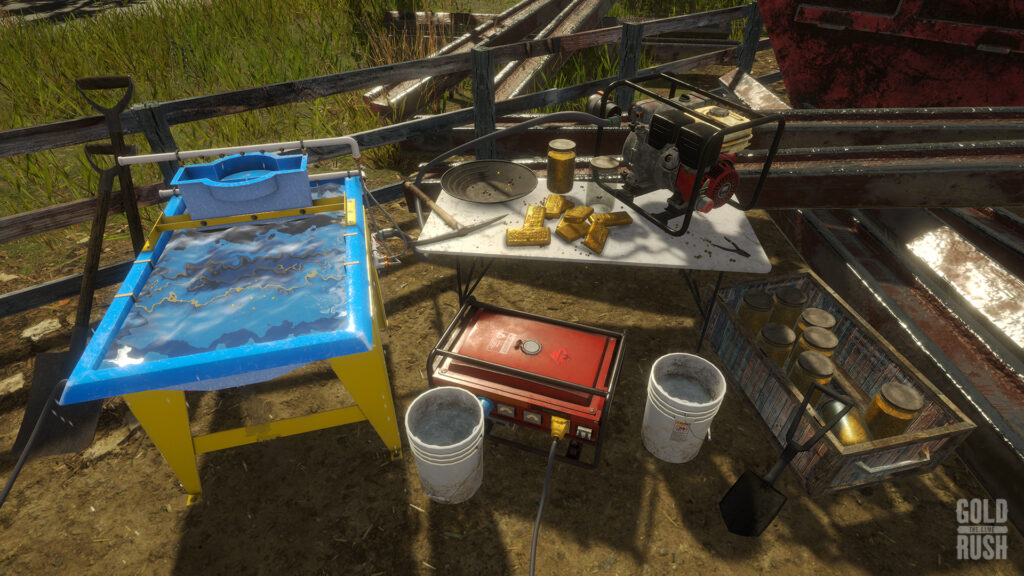 《淘金热 Gold Rush The Game》V1.7.1.219-P2P|官中|支持键鼠.手柄|赠官方原声14首BGM|赠多项修改器|赠满金币.黄金初始存档|赠游戏攻略PDF|容量19.21GB-各种盘口搭建,软件开发,维护,定制