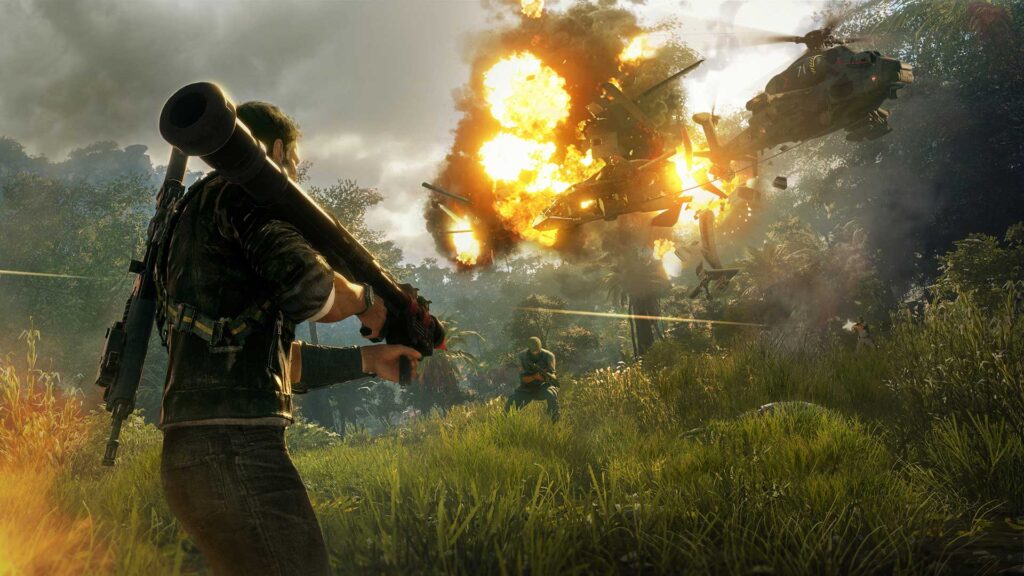 《正当防卫4/3/2/1/Just Cause 4》完全版|容量71GB|官方简体中文版|支持键盘.鼠标.手柄|赠多项修改器|赠全收集.全训练任务.抓钩全解锁.空投解锁.初始存档|赠正当防卫321合集插图5