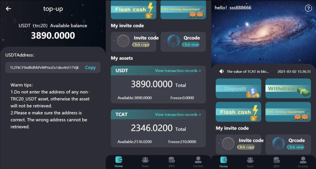 H5打包版双语言的虚拟币矿机交易系统 USDT支付 矿机系统 存币生息插图2